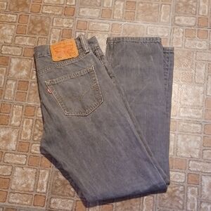 Levi's  511 Men's Classic Gray Skinny Fit Jeans 30x32